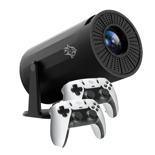 Porodo Gaming Projector With Controllers - Black