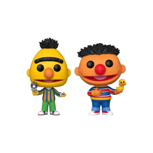 Funko Pop 2 Pack: Sesame Street- Bert & Ernie (Exc)