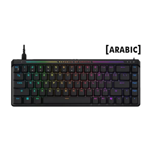 Asus M605 Rog Falchion Ace Hfx 65% - Magnetic Switches Wired Gaming Keyboard - Arabic