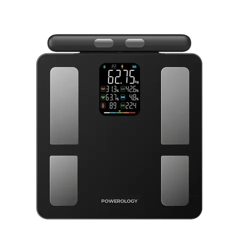 Powerology Advanced Precision Smart Scale - Black