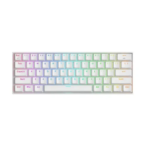 Redragon Draconic Pro Wired/2.4g/bt Mechanical Gaming Keyboard - Dust Proof Brown