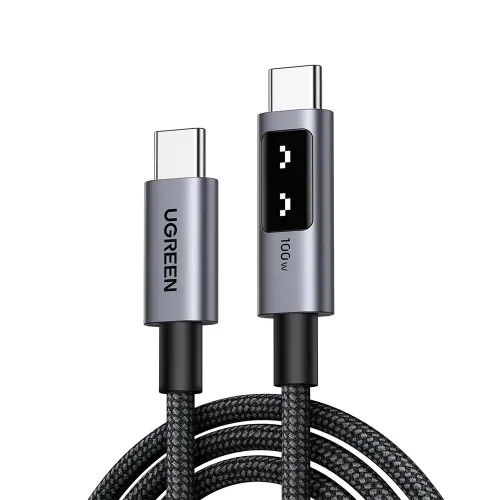 Ugreen Uno Usb-c To Usb-c Pd Cable 3 M - Black