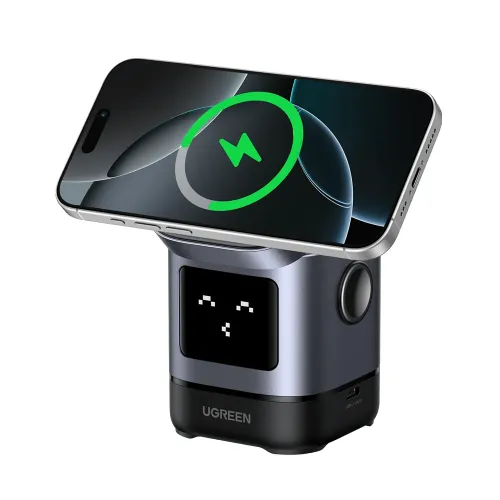 Ugreen Uno 2in1 Magnetic Wireless Charging Station - 15w
