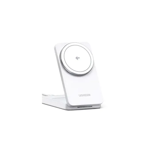 Ugreen 2in1 Magnetic Wireless Charger - White