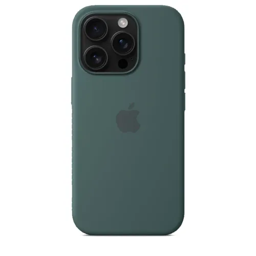 Apple Iphone 16pro Max Silicon Case - Lake Green