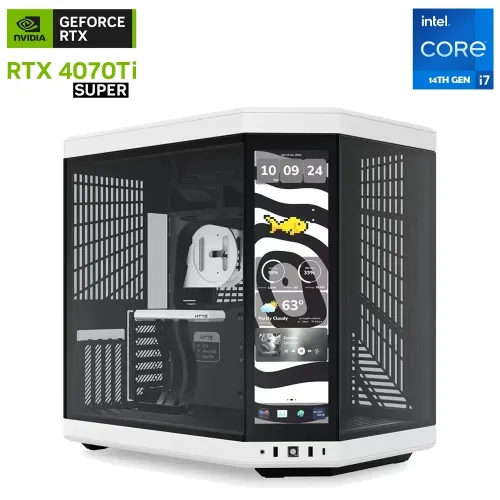 Hyte Y70 Intel Core I7 - 14th Gen Rtx 4070 Ti Super 16gb Gaming Pc