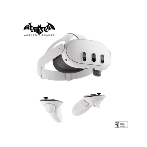 Meta Quest 3 Advanced All-in-one Vr Headset With Batman: Arkham Shadow (512gb)