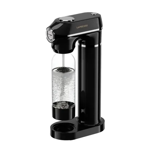 Lepresso Carbonator Instant Sparkling Water 1l - Black