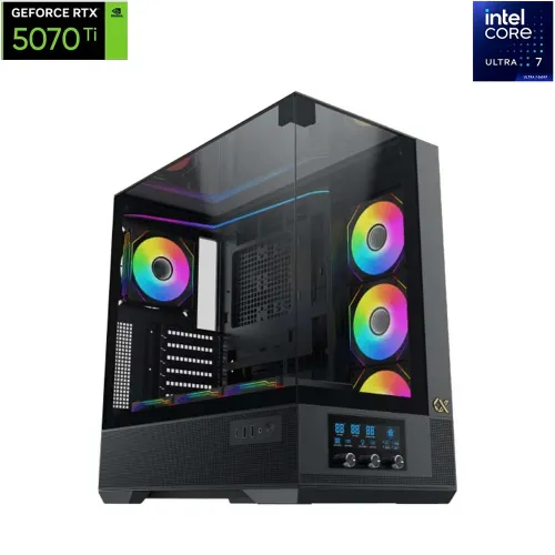 Xigamatek Vision Intel Core Ultra 7 265KF  Rtx 5070 TI Gaming Pc -Black