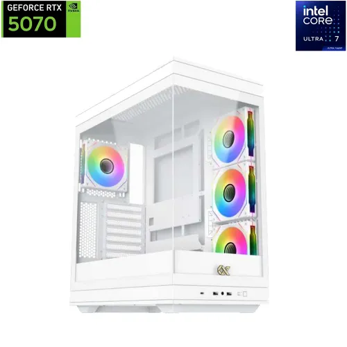 Xigamatek Meta Intel Core Ultra 7 265KF  Rtx 5070 Solid Gaming Pc  - White