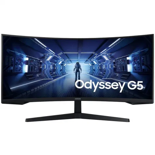 Samsung Odyssey G55t 165hz 1ms Freesync Premium Curved Gamning Monitor - 34"