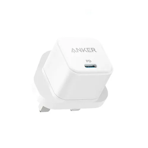 Anker Charger Powerport Iii 20w Usb C Charger - White