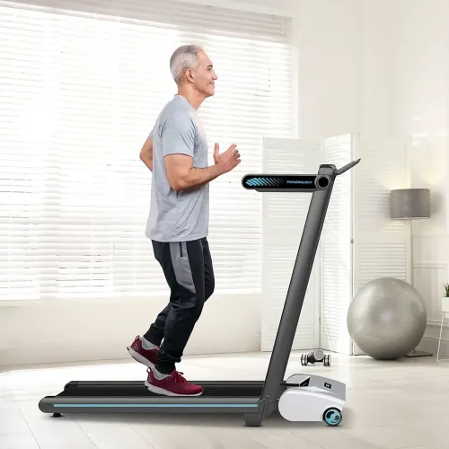 Powerology Incline Folding Treadmill - Black