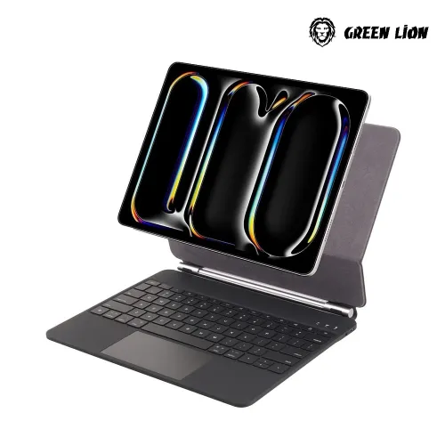 Green Lion Magic Keyboard Case For Ipad Air 13-inch (2024)