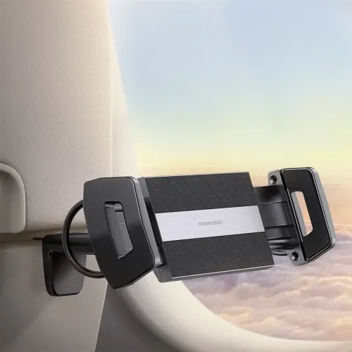 Porodo HS03 Universal Adjustable Tablet & Phone Mount - Black