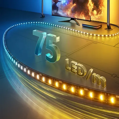 Govee Ai Sync Box Hdmi 2.1 With Strip Ligth For 55-65"Tv Max