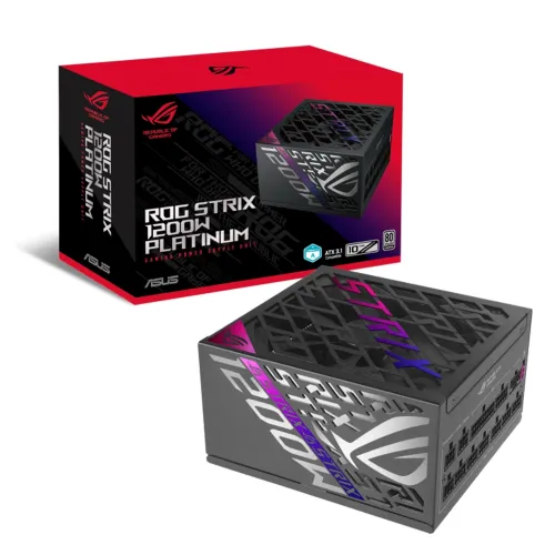 ASUS ROG Strix 1200W Platinum PSU, Fully Modular, 80+ Platinum, ATX 3.1, PCIe 5.0 Power Supply