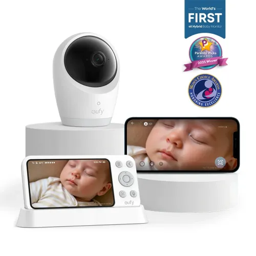 Eufy Wifi Baby Monitor E21 4K - White