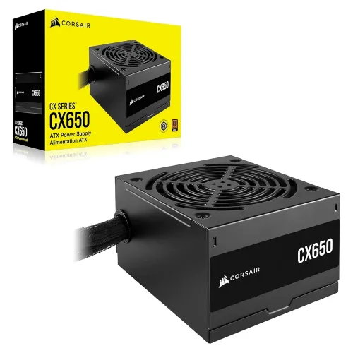 CORSAIR CX Series CX650 - 650W 80 PLUS Bronze ATX Power Supply Unit