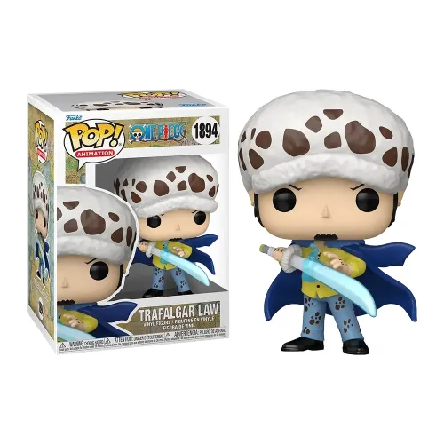 Funko Pop: One Piece- Trafalgar Law W/ Blue Anesthesia (Gw) (Exc)