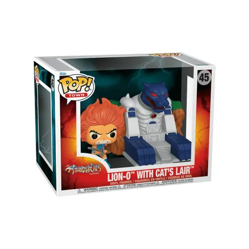 Funko Pop Town: Thundercats- Lion-o W/ Cat’s Lair