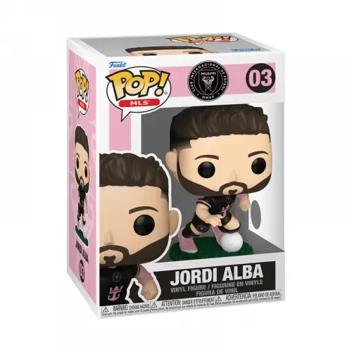 Funko Pop: Football- Inter Miami Cf Jordi Alba (Away Jersey)