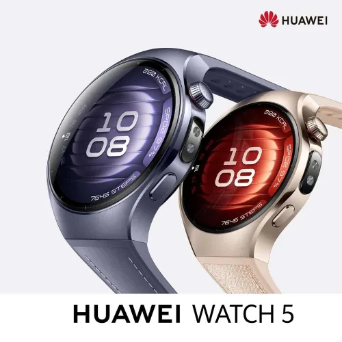 Huawei Watch 5 - Grey-Purple Composite Strap