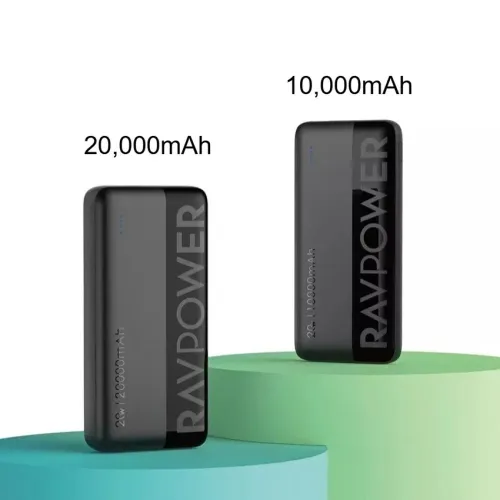 Ravpower Pd Pioneer 10000mah+20000mah Power Bank Combo - Black