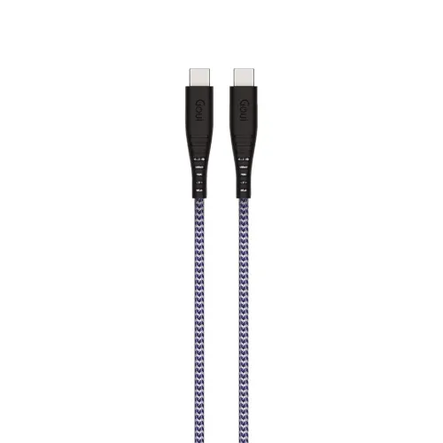 Goui Flex Type C To Type C 60w Cable 1.5m - White/blue
