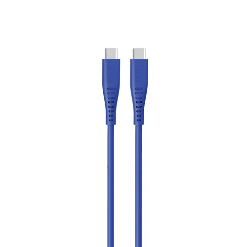 Goui Rubber Type C To Type C 1.5m Cable - Blue