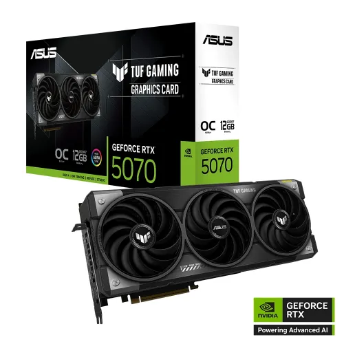 Asus Tuf Gaming Geforce Rtx 5070 12gb Gddr7 Oc Edition Graphic Card