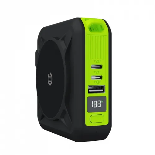 Goui Mbala Pro Power Bank10000mah+wireless Charger 15w+wall Charger