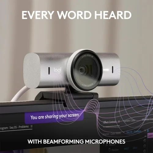 Logitech MX Brio 4K Ultra HD Collaboration and Streaming Webcam