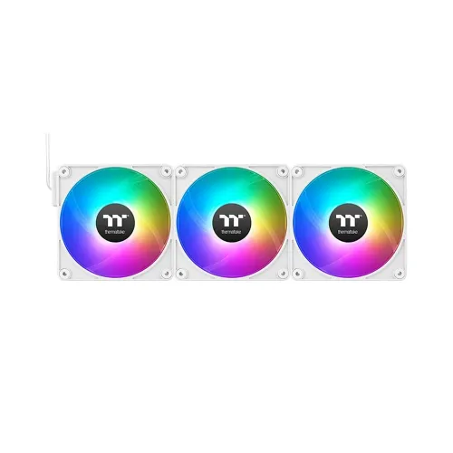Thermaltake CT120 EX ARGB Sync PC Cooling Fan (3-Fan Pack) - Snow
