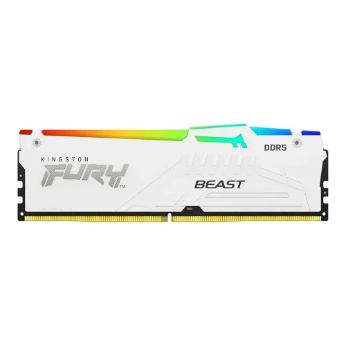 Kingston 16GB DDR5 5600MT/s CL36 FURY Beast White RGB EXPO