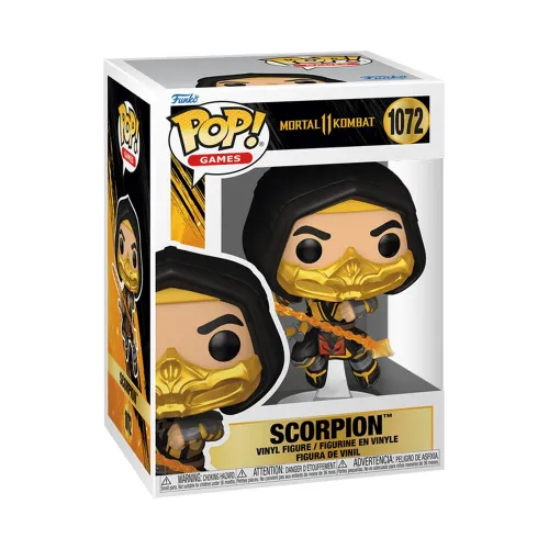 Funko Pop! Games: Mortal Kombat 11 Fatality - Scorpion