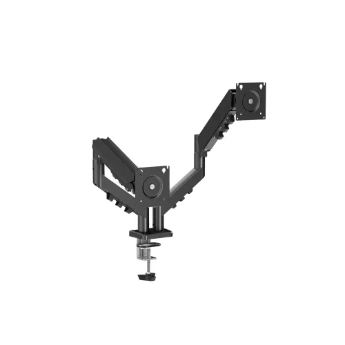 GAMEON GO-5550 Gas Mechanical Spring double Monitor Arm For Gaming And Office Use