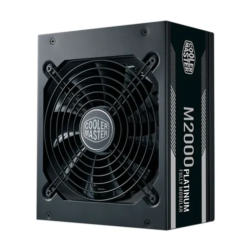 Cooler Master M2000w 80plus Platinum Full Modular Power Supply - Black
