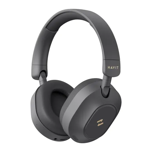 Havit H668BT ANC Bluetooth On-Ear Headphones - Black