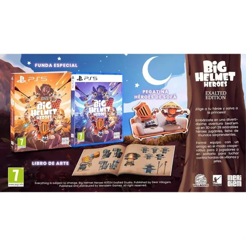 Big Helmet Heroes - Exalted Edition For PS5 - R2 (English)