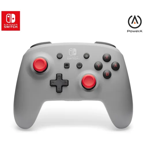PowerA Wireless Controller for Nintendo Switch - Retro Grey