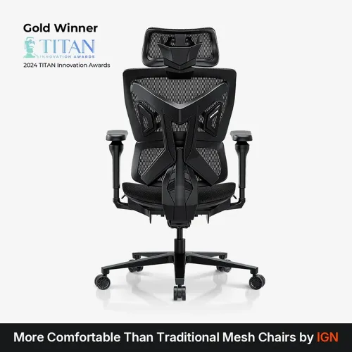 Andaseat X-air Pro Series Mesh Office Gaming Chair - Black