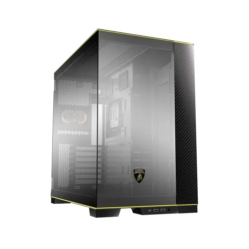 Lian Li O11d Evo Rgb Automobili Lamborghini Edition Mid Tower Gaming Pc Case - Black