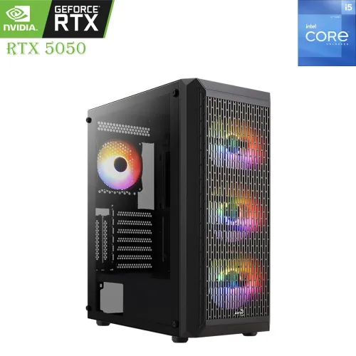 Gaming Pc Areocool Intel Core I5-12th Gen Rtx 5050 8gb, 1tb Ssd, 16gb Ram