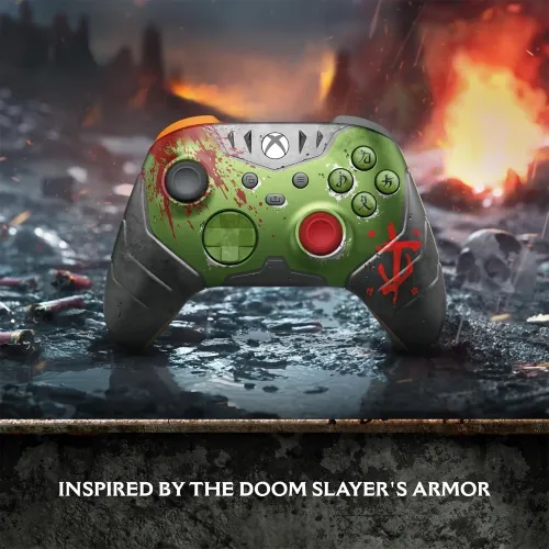 Microsoft  Xbox Wireless Controller – Doom: The Dark Ages Limited Edition (Open Box)