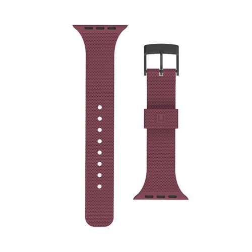 UAG DOT SILICONE STRAP FOR APPLE WATCH 42/44mm  - AUBERGINE (Open Box)