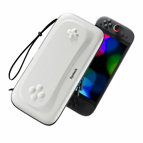 Syntech Carrying Case Compatible with Nintendo Switch 2 - Cloud White
