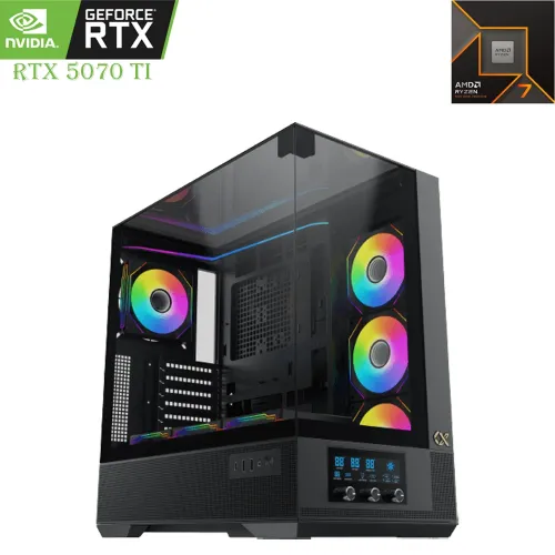 Gaming PC – AMD Ryzen 7 9000 Series | RTX 5070 Ti 16GB | 2TB SSD | 48GB RAM