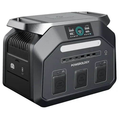 Powerology Dynamic1800 Portable Power Station 1800W - Black