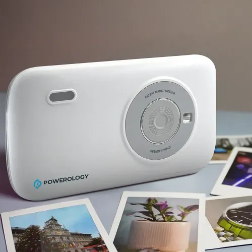 Powerology Vivant Mini Thermal Printer - White